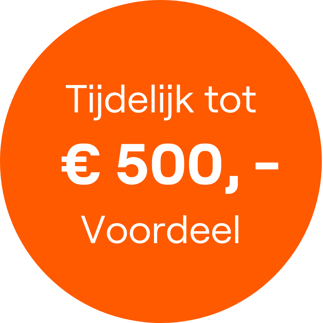 Tijdelijk Tot 500 Euro Voordeel