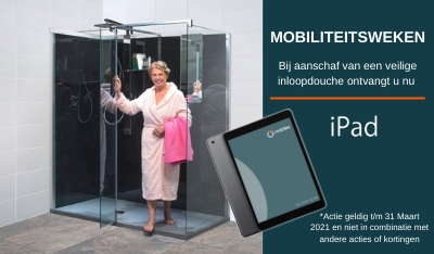 Mobiliteitsweken Ipad Cadeau Inloopdouche Instapbad