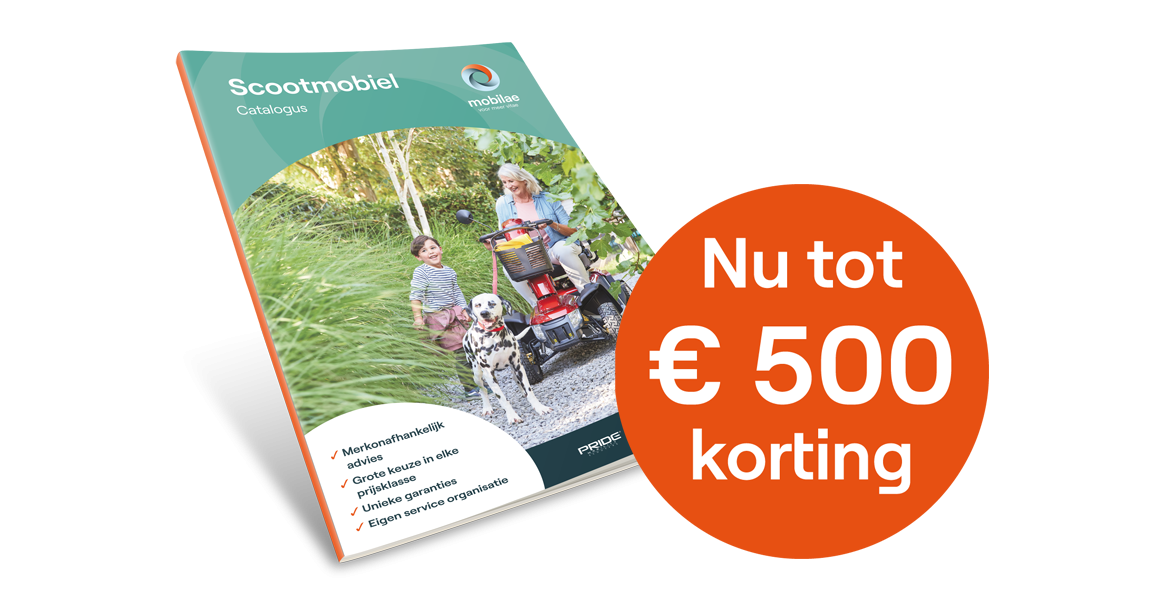 Scootmobiel Actie Brochure Aanvraag