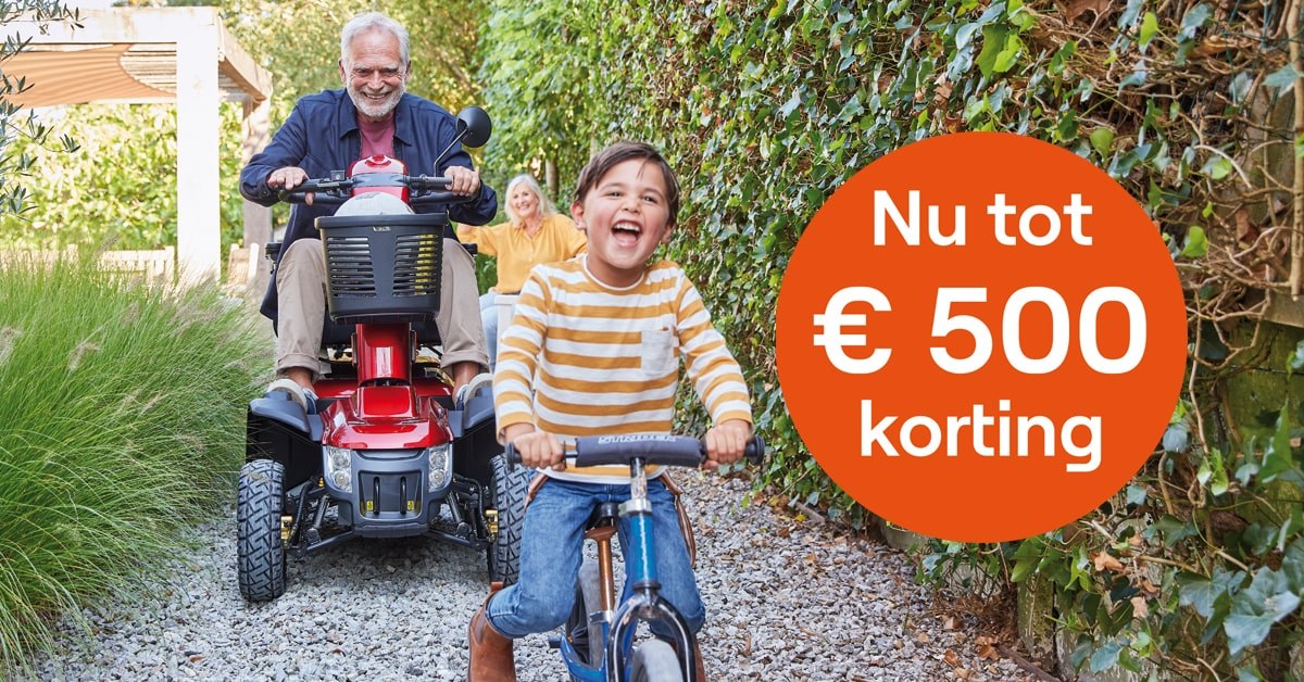 Scootmobiel Actie Banner