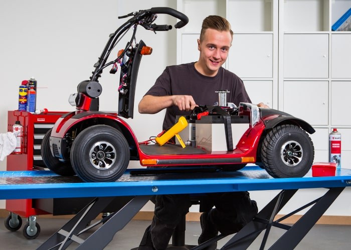 Scootmobiel Service Reparatie Onderhoud